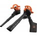Black & Decker BEBLV260 Elektrický zahradní vysavač/fukar/drtič 3v1 (2600W/315km/h)