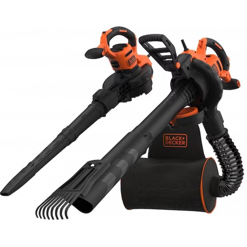 Black & Decker BEBLV301 Elektrický vysavač listí 3v1 (3000W/72L) Black & Decker BEBLV301 Elektrický vysavač listí 3v1 (3000W/72L)