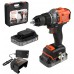 Black & Decker BLD683D2XK Aku bezuhlíková příklepová vrtačka (50Nm/18V/2x2,0Ah), kufr
