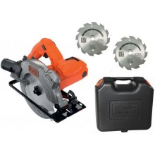 Black & Decker CS1250LKA Elektrická kotoučová pila (190mm/1250W), 2x kotouč a kufr