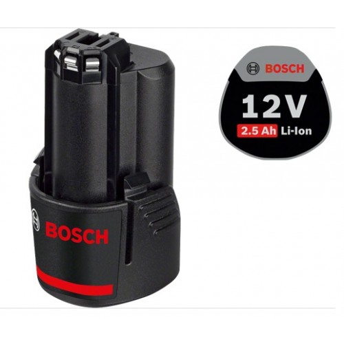 BOSCH GBA 12 V 2,5 Ah O-B Professional Akumulátor 1600A004ZL BOSCH GBA 12 V 2,5 Ah O-B Professional Akumulátor 1600A004ZL