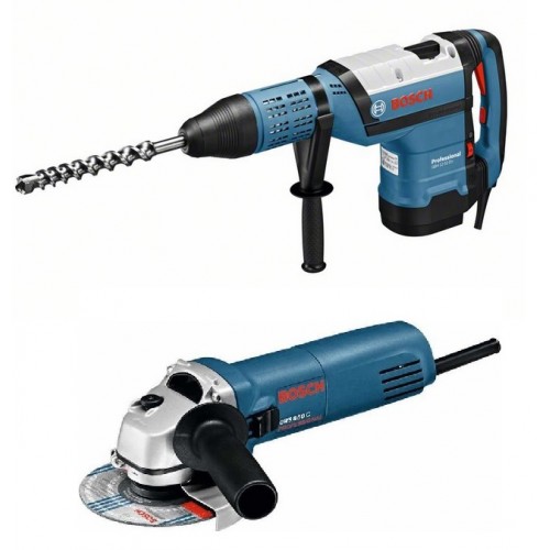 BOSCH GBH 12-52 DV vrtací kladivo SDS-Max+Úhlová bruska GWS 850 C, 0615990H2Z BOSCH GBH 12-52 DV vrtací kladivo SDS-Max+Úhlová bruska GWS 850 C, 0615990H2Z