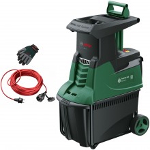 BOSCH AXT 25 TC Drtič zahradního odpadu + 15m kabel a rukavice 060080330D