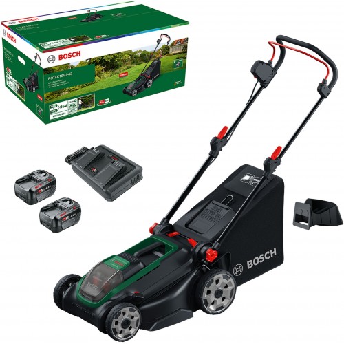 BOSCH ROTAK18V2-43 Akumulátorová sekačka na trávu 06008B9L00