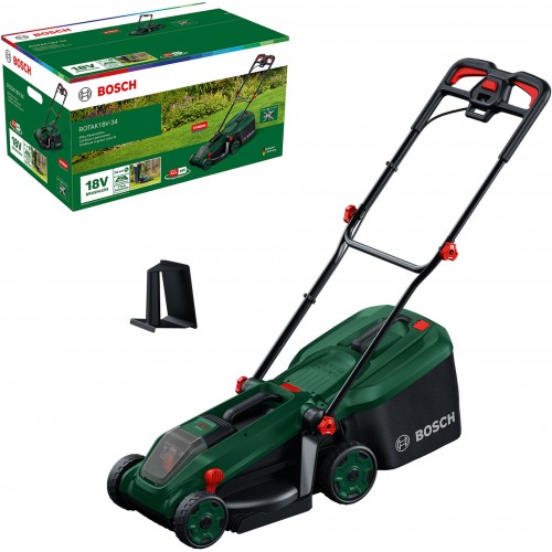 BOSCH ROTAK18V-34 Akumulátorová sekačka na trávu 06008B9N01