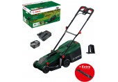 BOSCH ROTAK18V-32 Akumulátorová sekačka na trávu, extra nůž 1x4,0Ah 06008B9P02