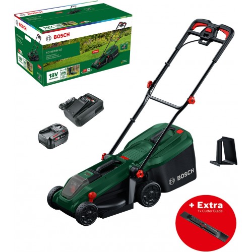 BOSCH ROTAK18V-32 Akumulátorová sekačka na trávu, extra nůž 1x4,0Ah 06008B9P02 BOSCH ROTAK18V-32 Akumulátorová sekačka na trávu, extra nůž 1x4,0Ah 06008B9P02
