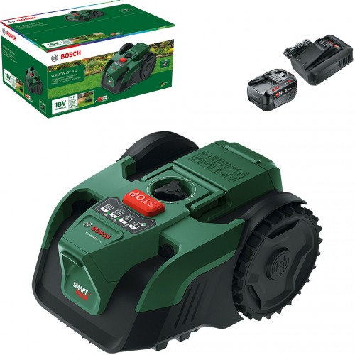 BOSCH VISIMOW18V-100 Aku robotická sekačka na trávu, 1x 4,0Ah 06008E1000 BOSCH VISIMOW18V-100 Aku robotická sekačka na trávu, 1x 4,0Ah 06008E1000