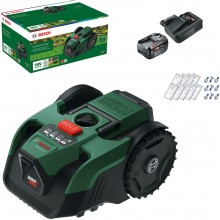 BOSCH VISIMOW18V-200 Aku robotická sekačka na trávu, 1x 5,0Ah, náhradní nože 06008E1102