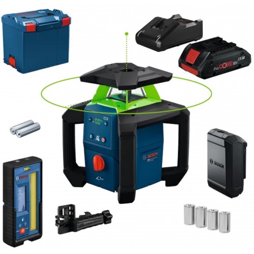 BOSCH GRL18V-4-34CVG PROFESSIONAL Stavební rotační laser 0601061H00 BOSCH GRL18V-4-34CVG PROFESSIONAL Stavební rotační laser 0601061H00