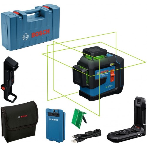 BOSCH GLL 80-33 G PROFESSIONAL Křížový laser, kufr 0601065501