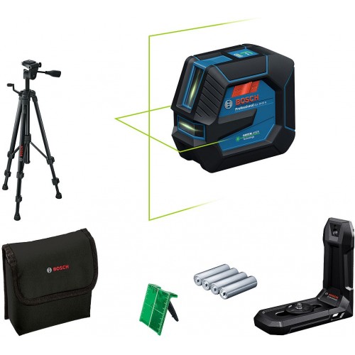 BOSCH GLL 20-22 G PROFESSIONAL Čárový laser + stativ BT 150 0601065601