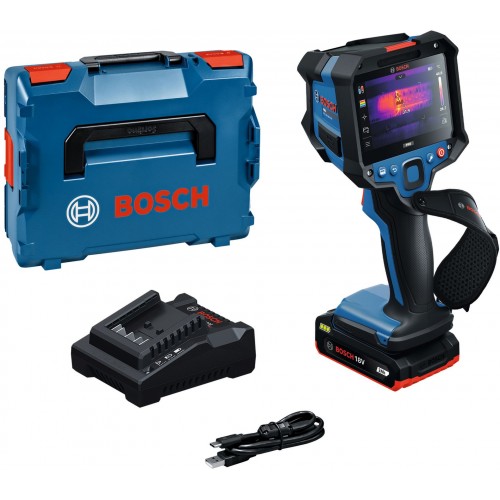 BOSCH GTC18V-600-16C PROFESSIONAL Termokamera, 1x 18V/2,0Ah, L-BOXX 0601083700 BOSCH GTC18V-600-16C PROFESSIONAL Termokamera, 1x 18V/2,0Ah, L-BOXX 0601083700