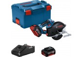 BOSCH GKM 18V-50 PROFESSIONAL Akumulátorová okružní pila, 2x 5,0 Ah, GAL18V-40 L-BOXX 06016B8002