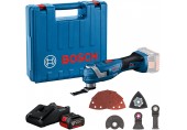 BOSCH GOP 185-LI Akumulátorový Multi-Cutter, 1x GBA 18V 4.0Ah, GAL 18V-20, kufr 06018G2021