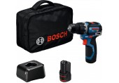 BOSCH GSB12V-32 PROFESSIONAL Aku příklepový šroubovák, 2x 12V/2,0Ah, taška 06019G9503