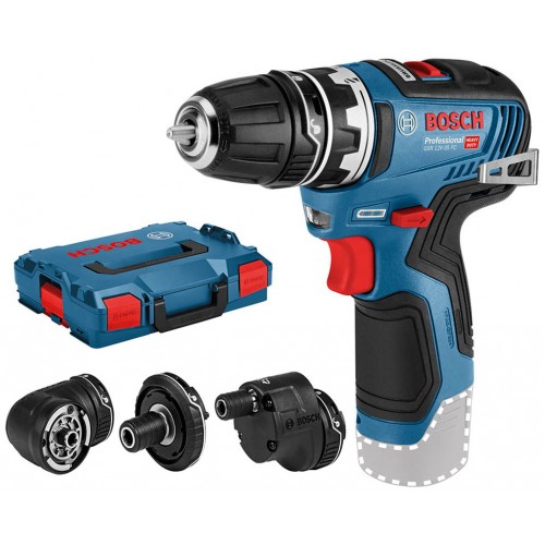 BOSCH GSR 12V-35 FC Aku vrtací šroubovák, v L-BOXX s adaptérem 06019H3003