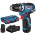 BOSCH GSR 12V-35 FC Akumulátorový vrtací šroubovák, L-BOXX 102, 2× aku 3,0 Ah, vrtací sklíčidlo GFA 12-B 06019H3001