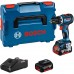 BOSCH GSR 18V-90 C Aku vrtací šroubovák, L-BOXX, GAL 18V-40, 2x Aku 5.0Ah 06019K60046