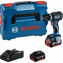 BOSCH GSB 18V-90 C PROFESSIONAL Příklepový vrtací šroubovák, 2× 4.0Ah 06019K6103