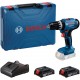 BOSCH GSB 18V-25 PRFESSIONAL Akumulátorové příklepové vrtací šroubováky 06019K9308