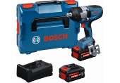 BOSCH GDS18V-1600H PROFESSIONAL Rázový utahovák, 2x8,0Ah, L-BOXX 06019M1102