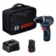 BOSCH GSR 12V-32 PROFESSIONAL Akumulátorový vrtací šroubovák, 2x 2.0Ah, taška 06019N7003