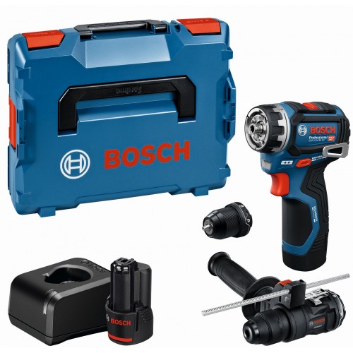 BOSCH GSR 12V-32 FC PROFESSIONAL Šroubovák, 2× 2,0 Ah, L-Boxx 06019N7104