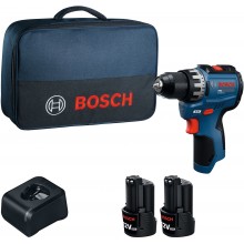 BOSCH GSR12V-31 PROFESSIONAL Aku vrtací šroubovák, 2x 12V/2,0Ah, taška 06019S6002