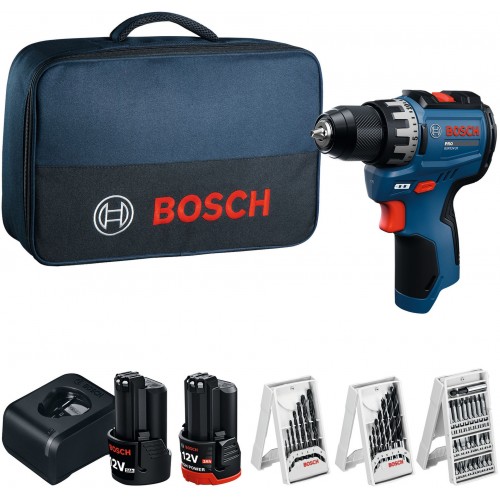 BOSCH GSR12V-31 PROFESSIONAL Aku vrtací šroubovák, 12V/2,0Ah+3,0Ah, taška 06019S6005 BOSCH GSR12V-31 PROFESSIONAL Aku vrtací šroubovák, 12V/2,0Ah+3,0Ah, taška 06019S6005