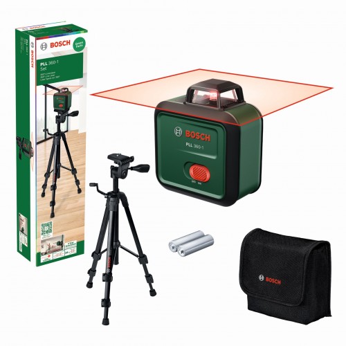BOSCH PLL 360-1 Čárový laser + stativ 0603663L01 BOSCH PLL 360-1 Čárový laser + stativ 0603663L01