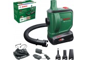 BOSCH EasyInflate 18V-500 Akumulátorová objemová pumpička, 1x PBA 18V 2.0Ah 0603947201