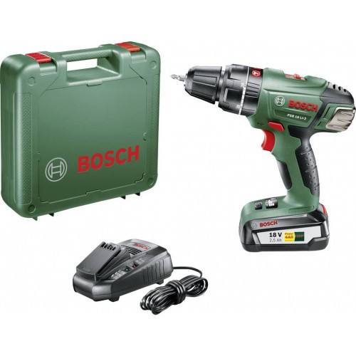 BOSCH PSB 18 LI-2 Aku kombinovaný šroubovák (1xaku 2,5Ah 18V) 060398230B
