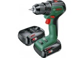 BOSCH UniversalDrill 18V-60 (2x 2,0Ah)+AL18V-20 Akumulátorový šroubovák 06039D7002