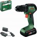 BOSCH PSB18V-60 Akumulátorový příklepový vrtací šroubovák, 1x2,5Ah, Kufr 06039D7301