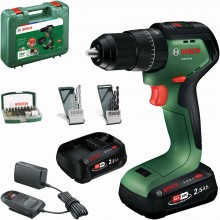 BOSCH PSB18V-60 Aku příklepový vrtací šroubovák, 2x2,5Ah, Kufr 06039D7304