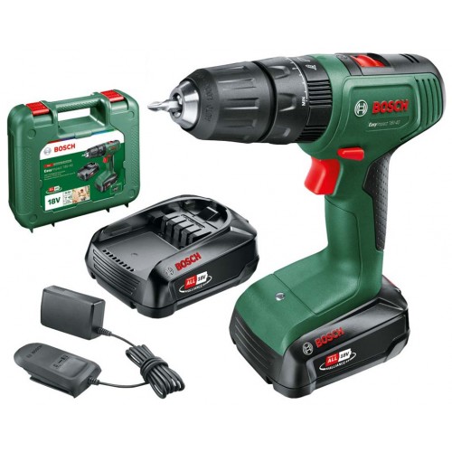 BOSCH EasyImpact 18V-40 (2x1,5Ah)+AL18V-20 Aku příklepový šroubovák 06039D8102