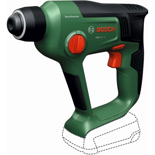 BOSCH PBH 18V-14 Akumulátorové vrtací kladivo 06039E6002