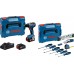BOSCH GSR 18V-65 PROFESSIONAL Aku vrtací šroubovák, 19dílná sada nářadí 0615A5007K
