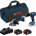 BOSCH PROFESSIONAL GSB 18V-65 + GWS 18V-8 + (2× GBA 4,0 Ah+GAL 18V-40+brašna) 0615A5008Z