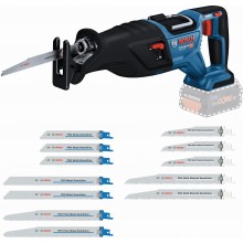 BOSCH GSA 18V-28 PROFESSIONAL Pila ocaska + 25dílná sada pilových listů 0615V0003G