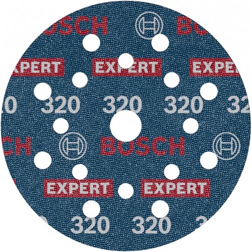 BOSCH Brusný kotouč EXPERT O780 s fólií, 125 mm, G320, 50ks 2608902414