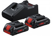 BOSCH 2× ProCORE18V 4.0Ah + GAL 18V-40 1600A01BA3