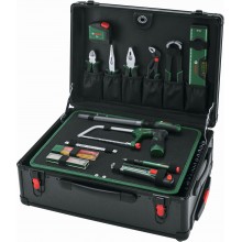 BOSCH Kufr na nářadí na kolečkách 119 kusů 1600A02ZB4