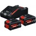 BOSCH Expert 2× EXBA18V-80 + EXAL18V-160 Startovací sada 1600A0373T