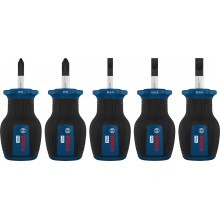 BOSCH Sada krátkých šroubováků PH/SL, 5 ks 1600A03HU6