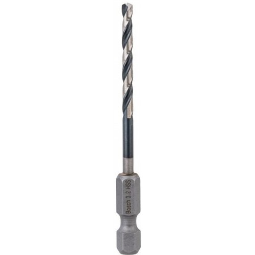 BOSCH Spirálový vrták s šestihrannou stopkou HSS 3,2 mm 3.2 x 36 x 75 mm 2608577049
