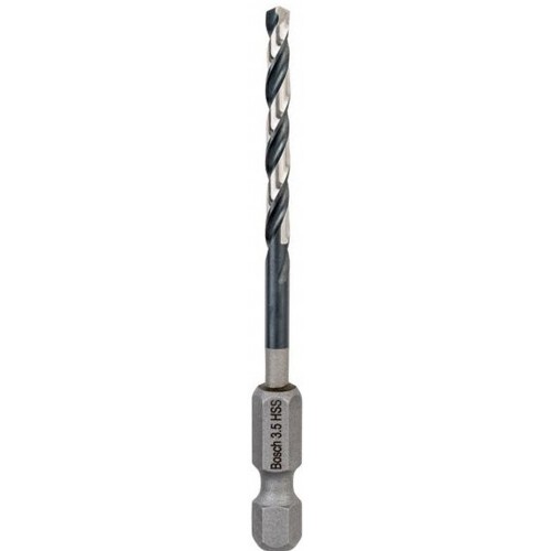 BOSCH Spirálový vrták s šestihrannou stopkou HSS 3,5 mm 3.5 x 39 x 79 mm 2608577051