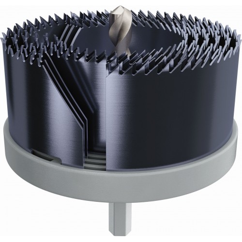 BOSCH Sada děrovek s adaptérem na dřevo a sádrokarton 2608594506