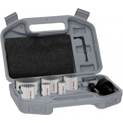 BOSCH Multi Material Sada děrovek se závitem, 20; 25; 32; 38; 51; 64 × 40 mm 2608594613 BOSCH Multi Material Sada děrovek se závitem, 20; 25; 32; 38; 51; 64 × 40 mm 2608594613